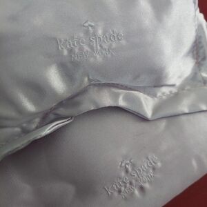 NWOT Kate Spade Light Pink Satin Pouch And Night Eye MASK (Bag D)